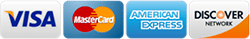 major credit cards accepted
